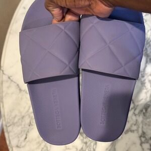Bottega Veneta Padded Rubber Slides Sandals Made in Italy Size 39